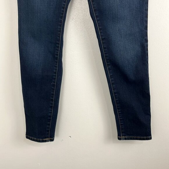 Everlane The Curvy High-Rise Skinny Dark Denim Jeans - Picture 5 of 9